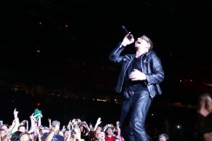 Bono singing